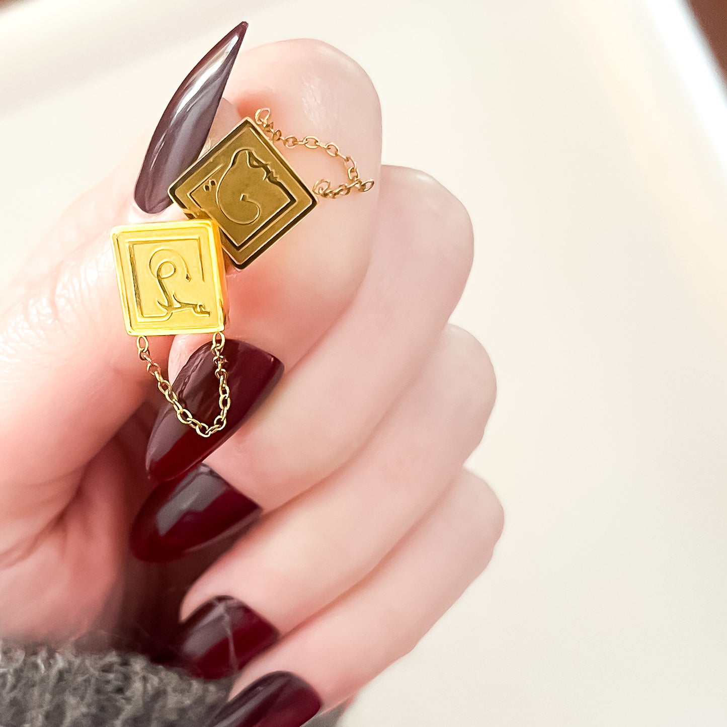 Justice and Mercy (عدل and رحمة | Adl and Rahma) Earrings