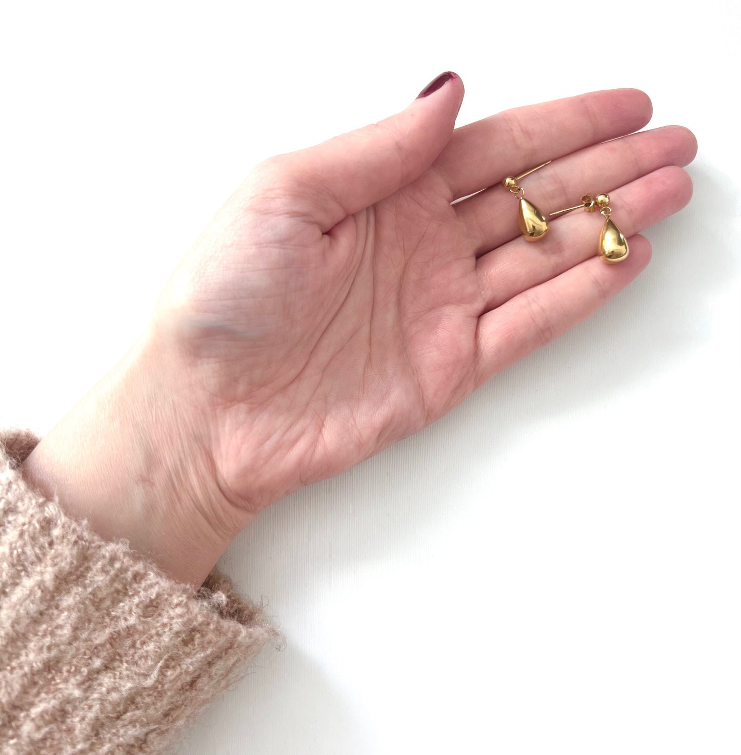 Teardrop Studs