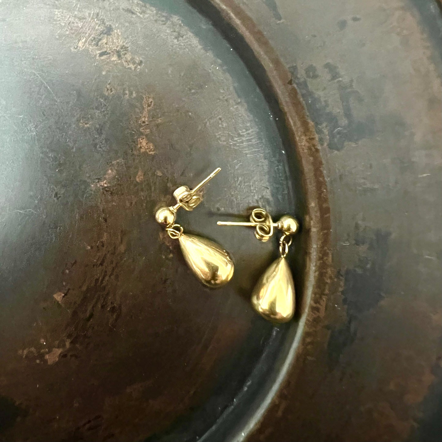 Teardrop Studs