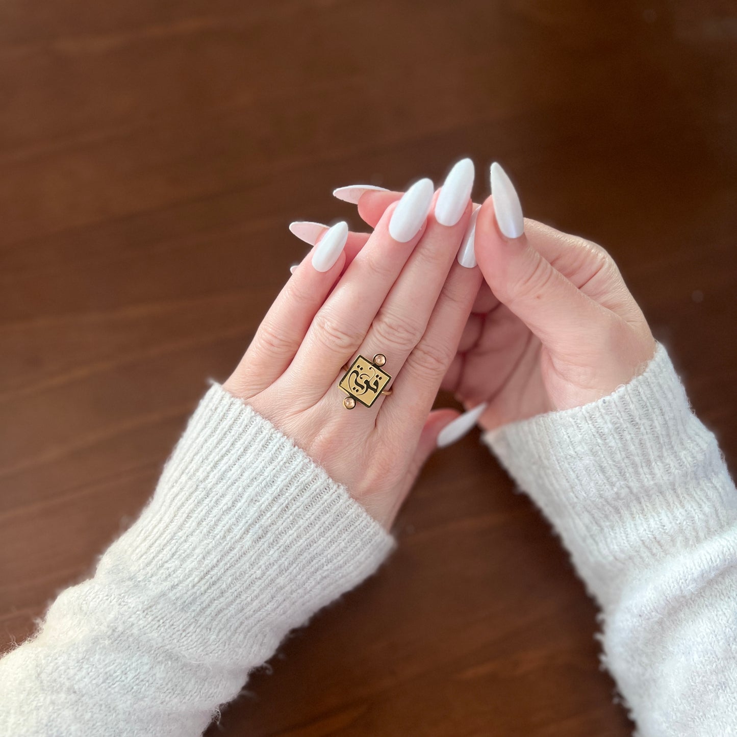 Woman of Strength (قوية | Qawiyah) Ring