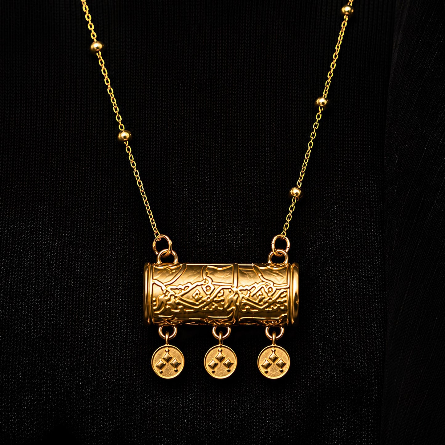 Threaded Tapestry Necklace