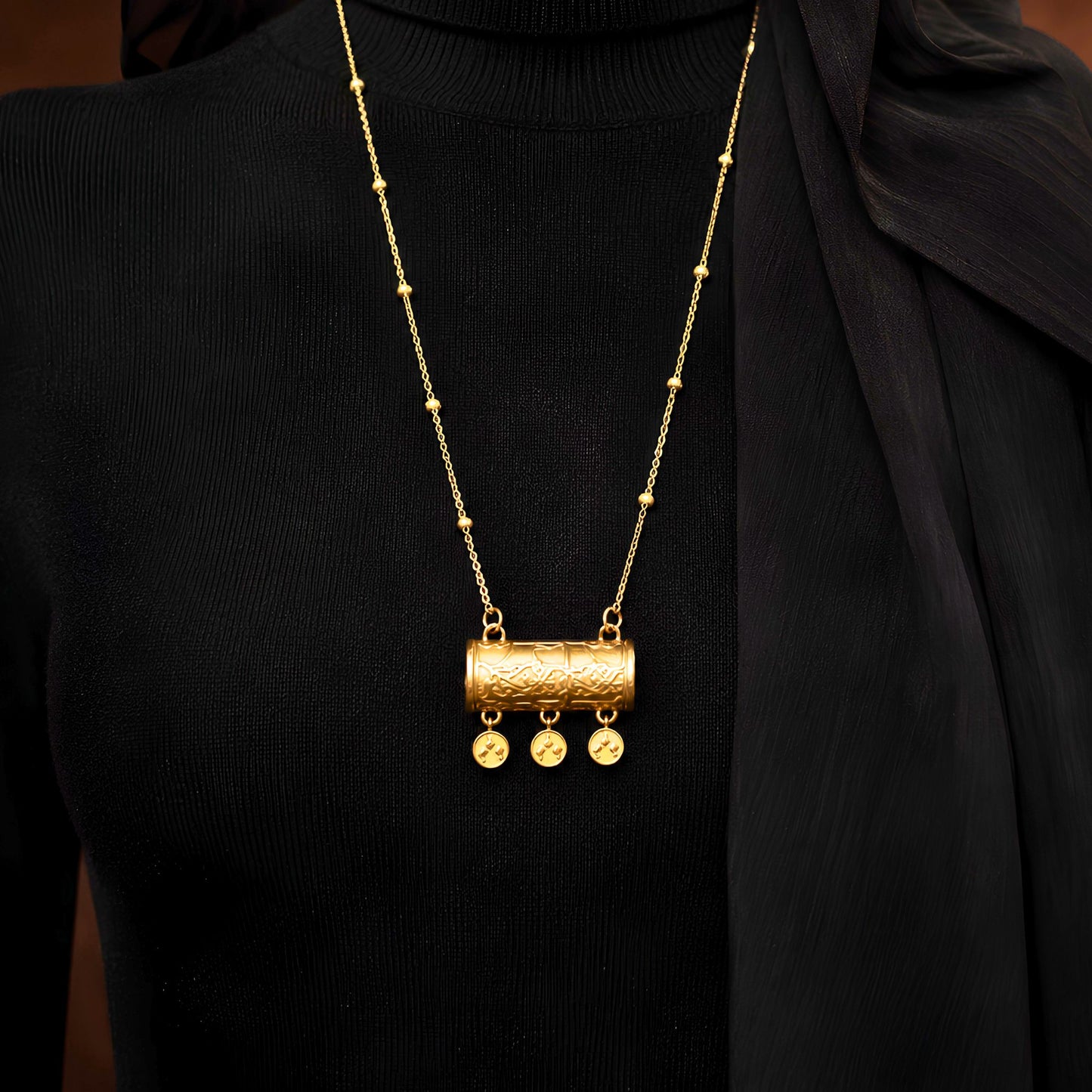 Threaded Tapestry Necklace