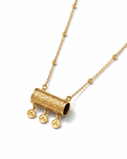Threaded Tapestry Necklace
