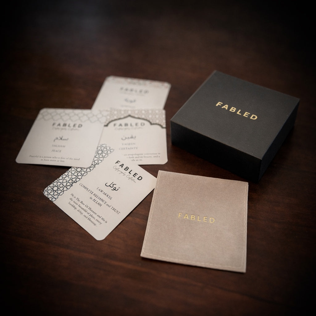 Premium FABLED jewelry packaging
