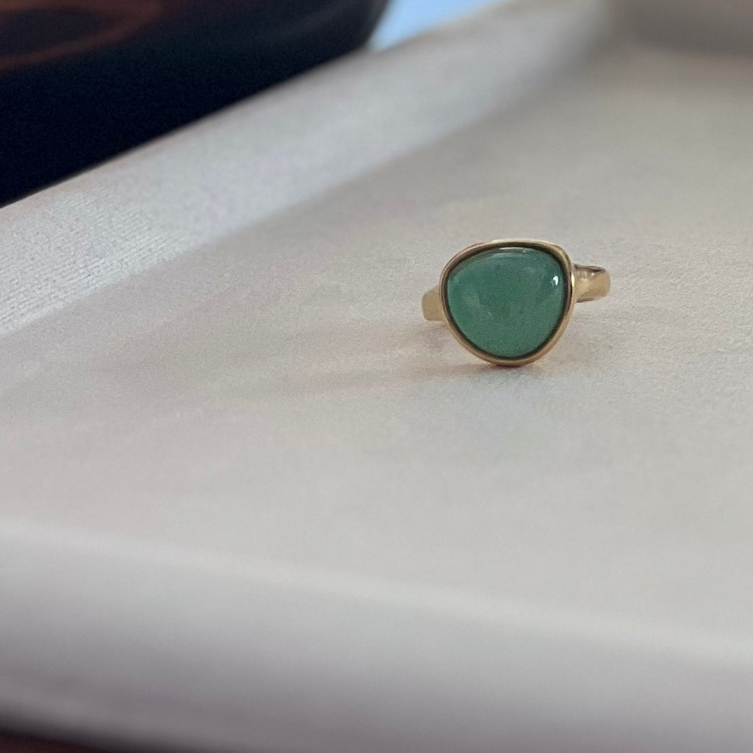 Green Aventurine Ring