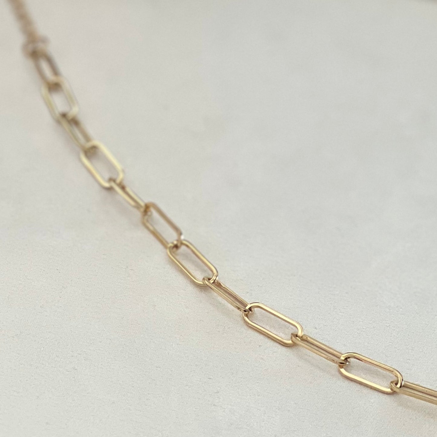 Thick Paperclip Bracelet