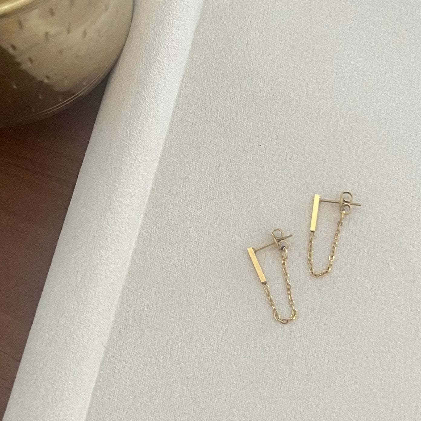 Bar Chain Earrings