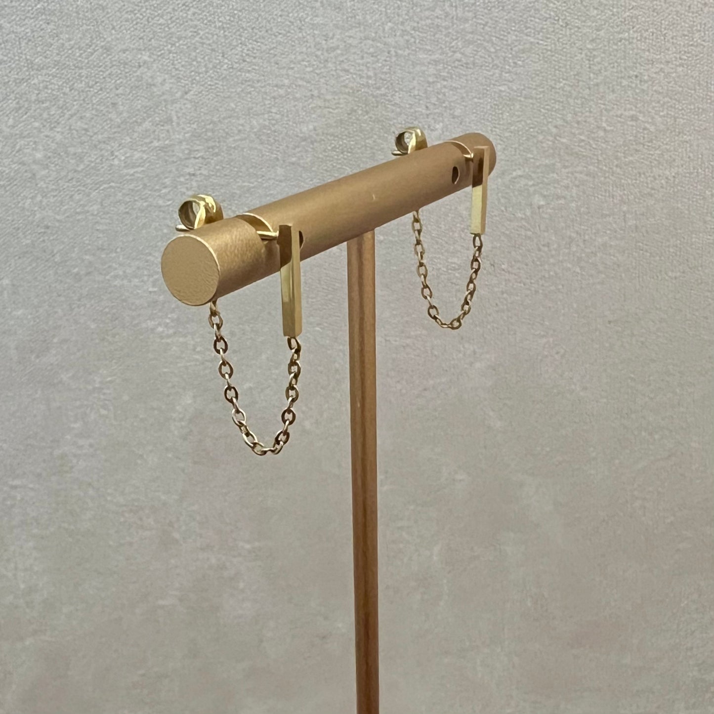 Bar Chain Earrings