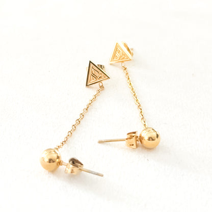 Faith (إِيمَان | Iman) Double Piercing Earrings
