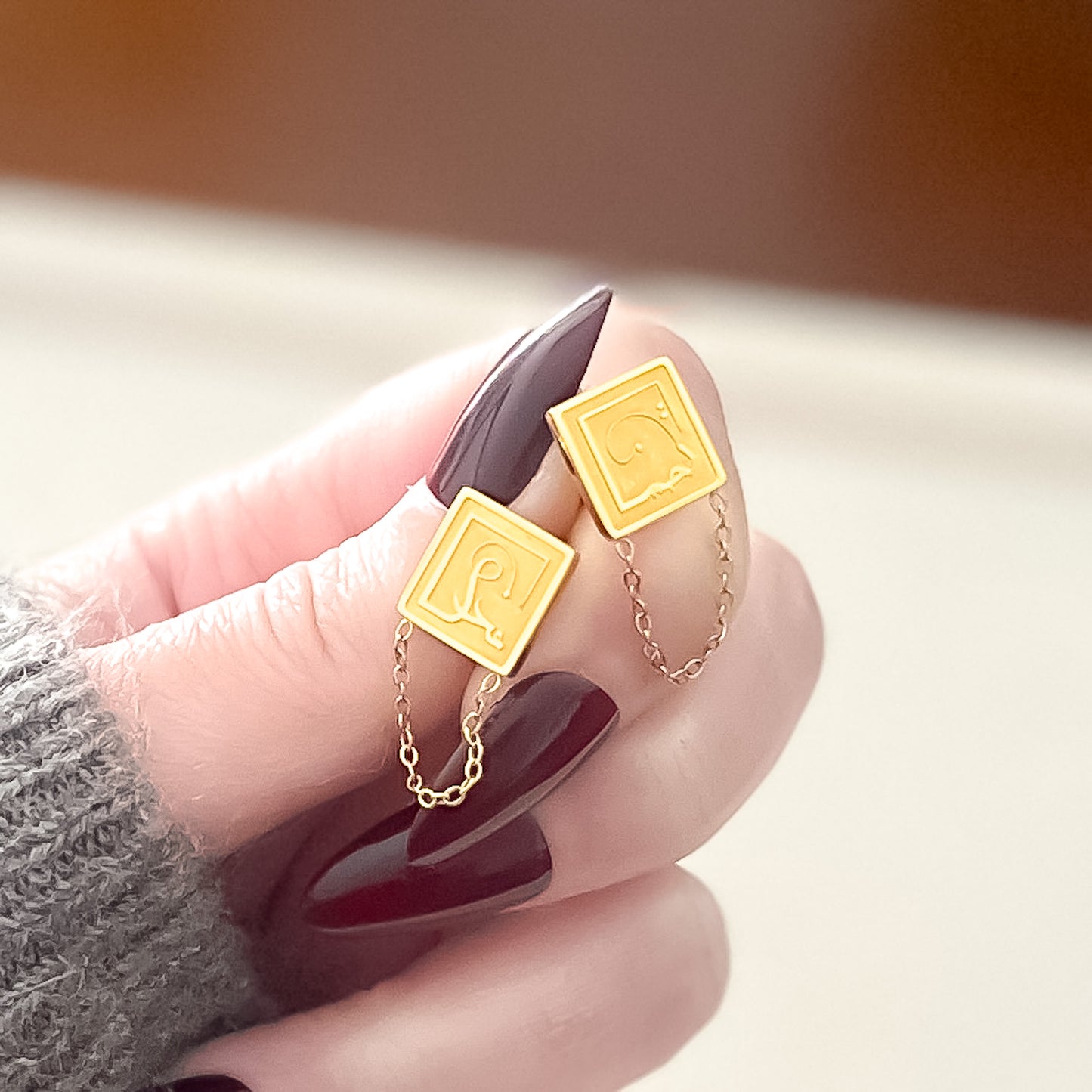 Justice and Mercy (عدل and رحمة | Adl and Rahma) Earrings