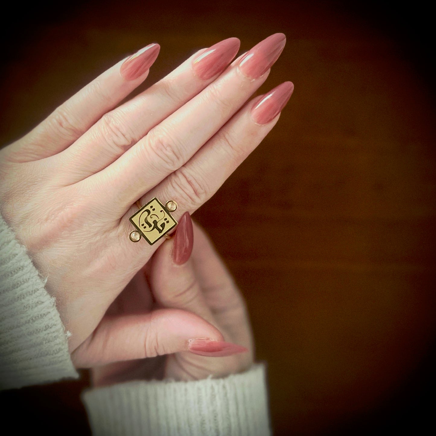 Woman of Strength (قوية | Qawiyah) Ring