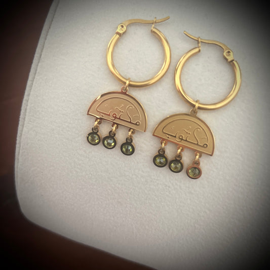 Maktub (It Is Written) Earrings