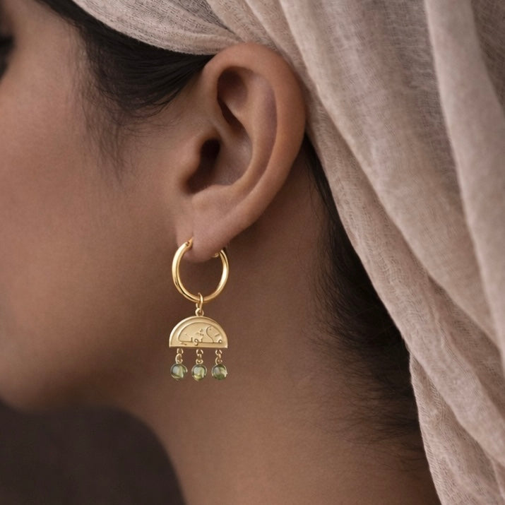 Maktub (It Is Written) Earrings
