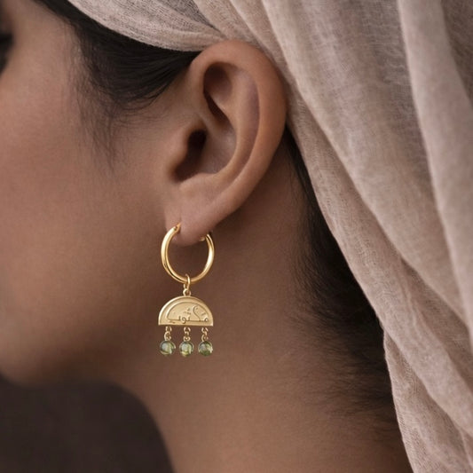 Maktub (It Is Written) Earrings