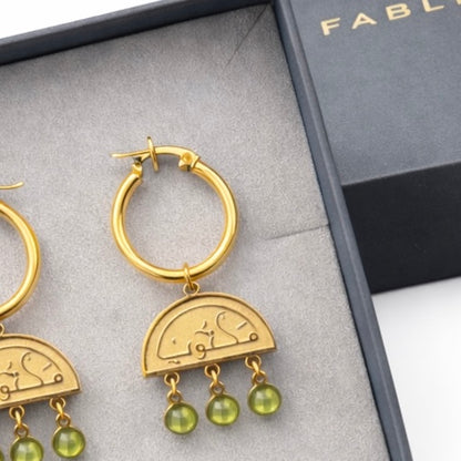 Maktub (It Is Written) Earrings