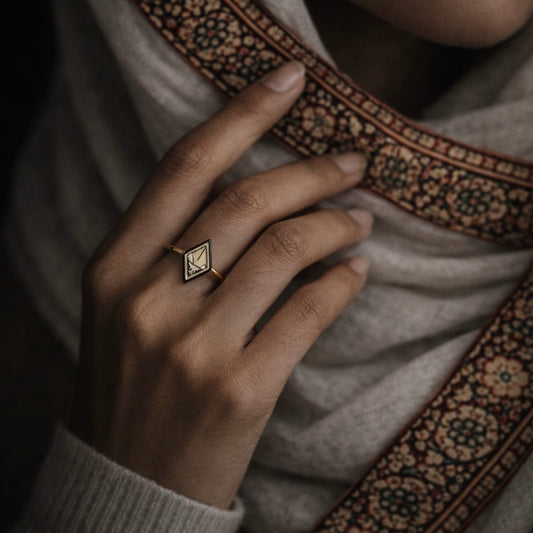 Maktub (It Is Written) Ring