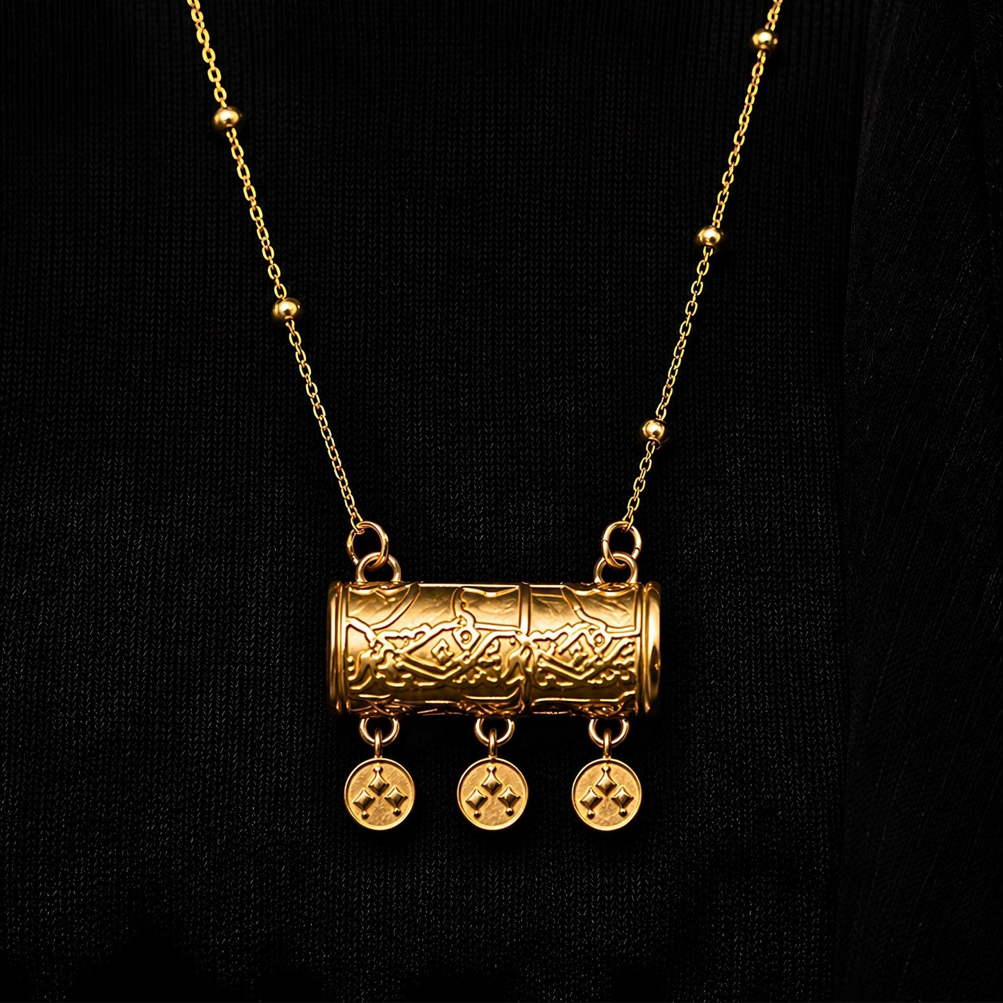 Threaded Tapestry Necklace