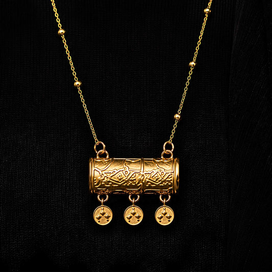 Threaded Tapestry Necklace