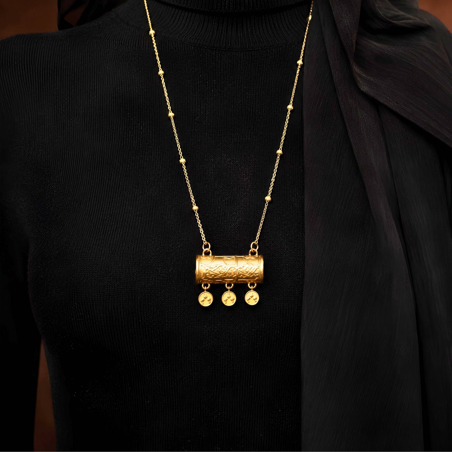 Threaded Tapestry Necklace