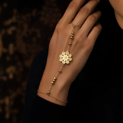 Petaled Hand Chain