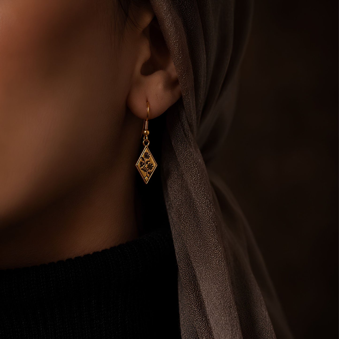Floral Tapestry Earrings