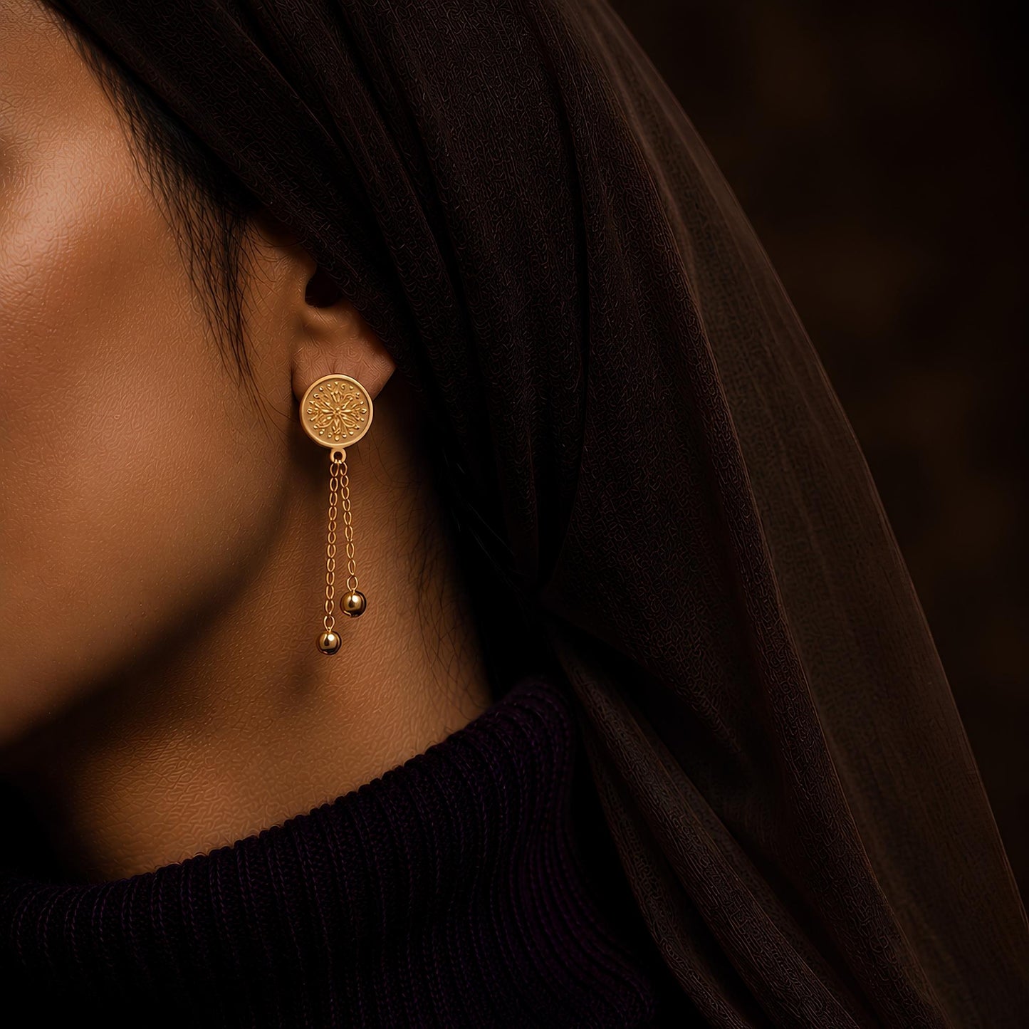 Scattered Foliage Earrings