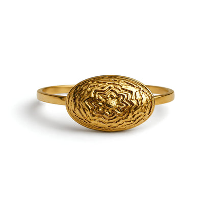 Domed Rosette Ring