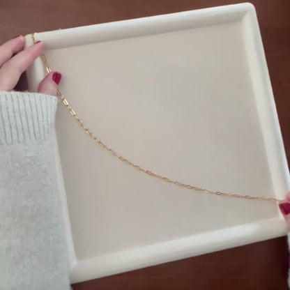 Paperclip Chain Necklace