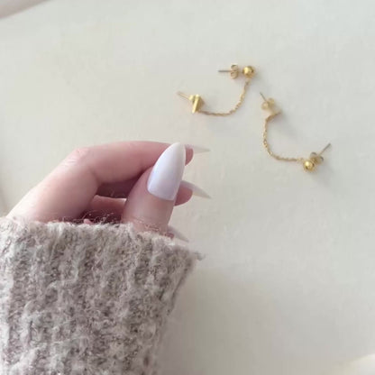 Faith (إِيمَان | Iman) Double Piercing Earrings