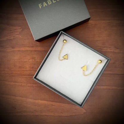 Faith (إِيمَان | Iman) Double Piercing Earrings